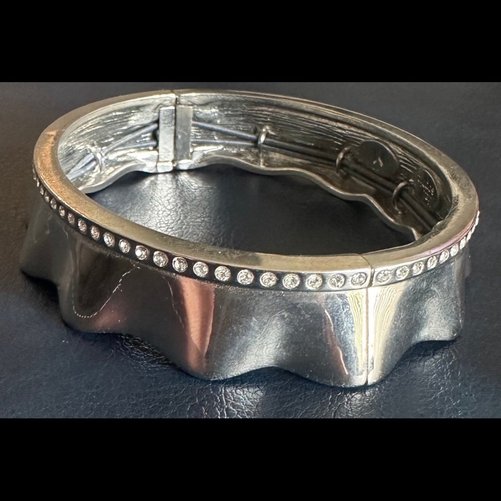 Lia Sophia Silver Intricate Bracelet